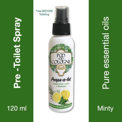 poo de cologne Minty Spray Poops a lot