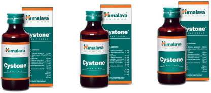 HIMALAYA cystone syrup- for kidney stones and lithotriptic 100 ml pack of 3 (300 ml)