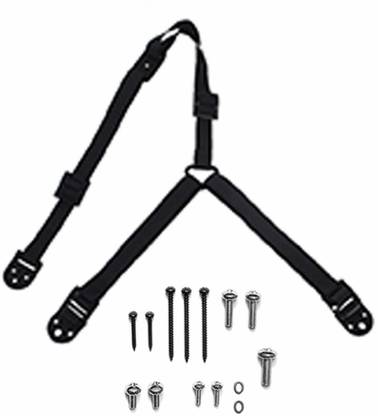 Safe-o-kid TV Anti Fall Safety StrapsFurniture Baby Proof Wall Anchor Kit Adjustable Heavy Duty Earthquake Resistant Safety Strap, Pack of 2