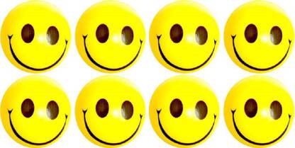 Joxen exercise ball Smiley Face Emoji Handball pack of -8 Handball