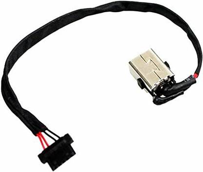 gtb solutions Laptop DC Power Jack Harness Cable Socket Plug R Combo Set
