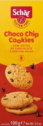 Dr Schar Gluten Free Choco Chip Cookie Cookies Biscuit