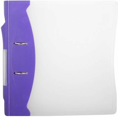 Infomate PP Office Box File Purple, Pack of 2, width 70 mm, A4 size