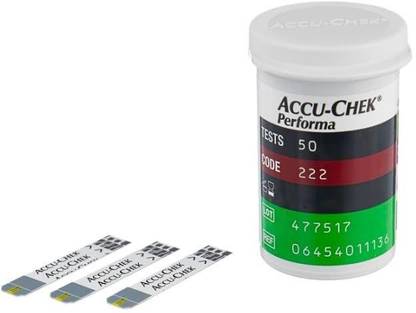 ACCU-CHEK 222 50 Glucometer Strips