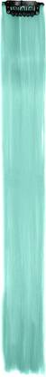 STREAK STREET TIBETAN TURQUOISE STRAIGHT CLIP-ON STRANDS Hair Extension