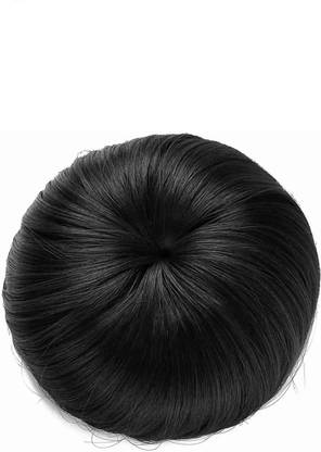 Girdhari Lal Stylish Black  Bun Extension Hair Extension