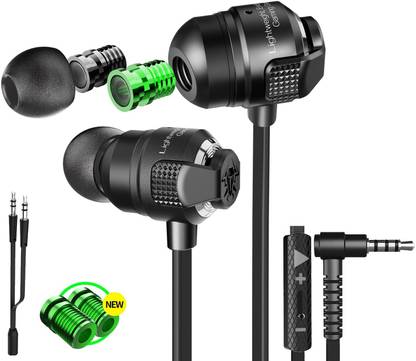Plextone G23 Gaming Earphone with Dual Variable Filters and super Bass Wired Gaming