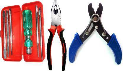 ASHA ENTERPRISE box &plier& cutter combo321 Power & Hand Tool Kit