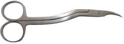 GOLDFINCH SURGICAL STITCH CUTTING SCISSOR 6 INCH Curved And Angled Dissecting Scissors