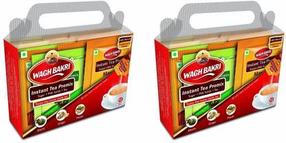 Waghbakri Instant Tea Premix Combo, 168G (Pack Of 2) Instant Tea Box