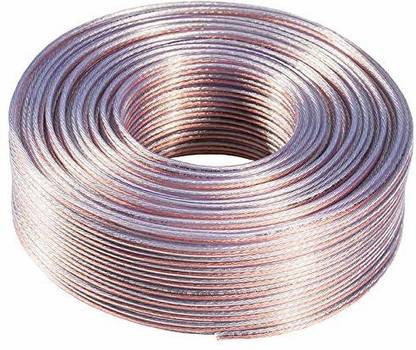 KOSHIYA  TV-out Cable 14 AWG Gauge Speaker Wires Surround Sound Cables for Home Theater (10 m)