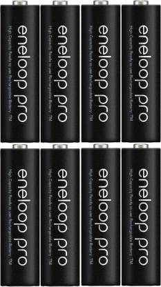 Panasonic Eneloop Pro Rechargeable -Pack of 8  Battery