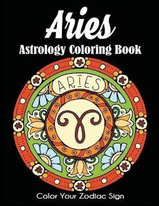 Aries Astrology Coloring Book