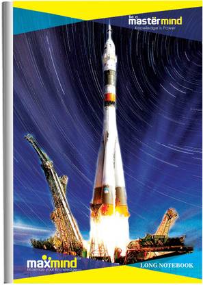 MaxMind Max Long 228 PN Regular Note Book Plain 228 Pages