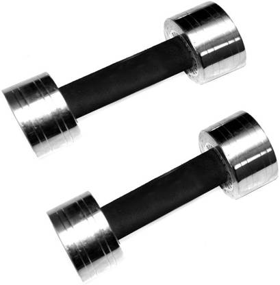 Protoner 100 kg Fixed Steel Dumbbell 50 Kg X 2 Home Gym Combo