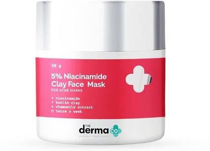 The Derma Co 5% Niacinamide Clay Face Pack for Acne Marks