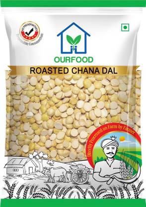 Our Food Roasted Chana Dal (Split)