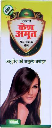 Action Pharma ACTION KESH AMRIT HAIR OIL 100 ML (PACK OF 4) Hair Oil