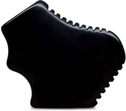 pinkcity creation BULK-A24 Gua Sha Scraping Massage Tools, Natural Stone Guasha Board for SPA Acupuncture Therapy Trigger Point Treatment (Black Obsidian Gua sha Board) Massager