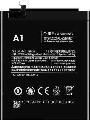 RD Traders Mobile Battery For  Xiaomi Mi Xiaomi Mi A1