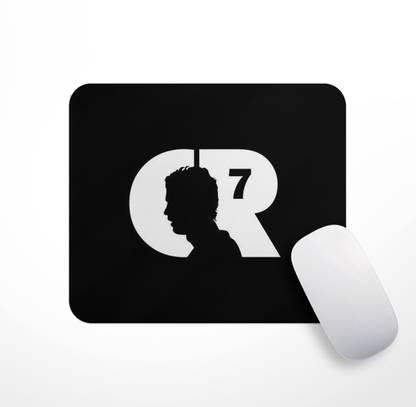 HeartInk Cristiano Ronaldo Theme Fan Art Printed Anti Skit Laptop/Computer Mouse Pad - HIKMP01 Non Slip Base Mousepad