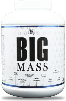 monster series Big Mass Supplement, Muscle Gainer, 5.5lbs Weight Gainers/Mass Gainers