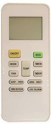 Nij Ac Remote Compatible for  Shortcut No.142 Ac Remote Control MIDEA Remote Controller