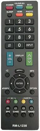 vcony LED LCD Remote Compatible for Sharp LED LCD HD Tv Remote Control Model No:- GB093WJSA sharp Remote Controller