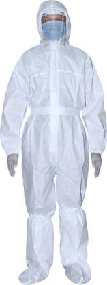 Nanomine Techno Labs LLP 60GSM.PPE.KIT Safety Jacket