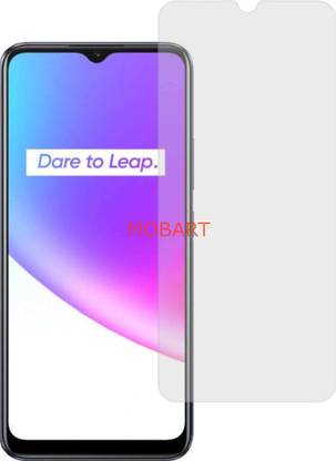 MOBART Tempered Glass Guard for REALME RMX 3193 (Flexible Shatterproof)