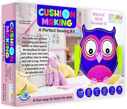 ARNIYAVALA New DIY Cushion Making. Make Your OWN OWL Cushion.
