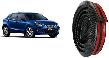 Allure Auto Glanza Black Carbon Fiber Trunk Spoiler Lip Kit Car Rear Spoiler Exterior Rear Spoiler Kit Punch-Free Car Spoiler Car Spoiler