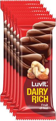 LuvIt Dairy Rich Fruit and Nut Chocolate Bars
