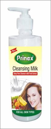 Prinex Cleansing Milk Deep Pore Cleanser with Fruit Extract Face Wash