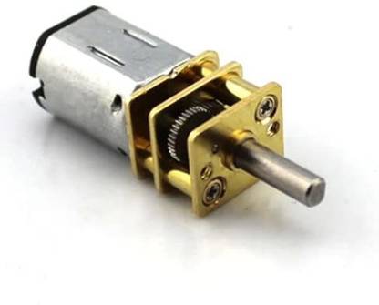 Ihc N20 DC Motor 100 RPM Micro Metal Gear-Box by Indian hobby center Electronic Components Electronic Hobby Kit