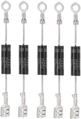 WHITEFLIP HVM12 CL01-12 Microwave Oven High Voltage Diode Rectifier (Set of 5) Electronic Components Electronic Hobby Kit