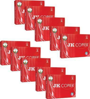 JK Copier Reams Unruled A4 75 gsm A4 paper