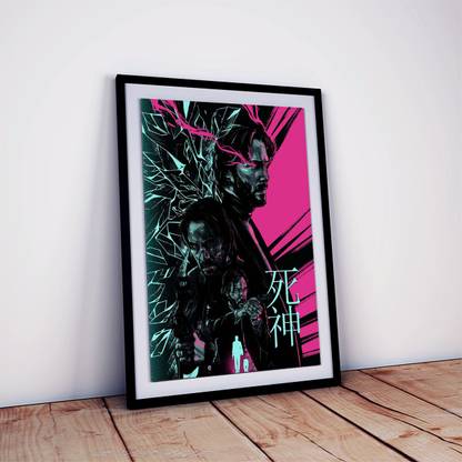 Keanu Reeves Poster With Frame For Room and Home Décor Fine Art Print