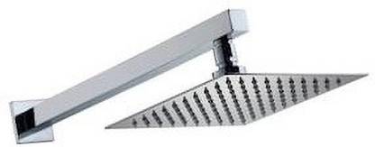 LOGGER - -8X8 Inches Ultra Slim Shower with 18 inch Square Shower Arm