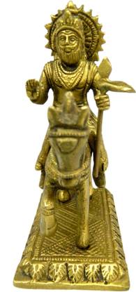 B H A R A T H A A T Brass Rama Pir Idol Statue Murti Showpiece (5 x 3 x 5 inches) Decorative Showpiece  -  12.7 cm