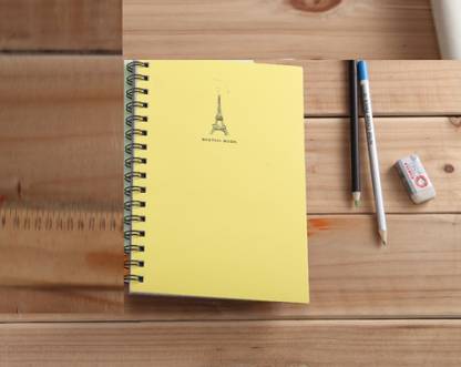 ARTRACK Sketchbook, Drawing Pad, Minimalist Design, Fine Texture, Wire Bound, 100 g, A5, 56 Sheets (Cover Color May Vary) Sketch Pad