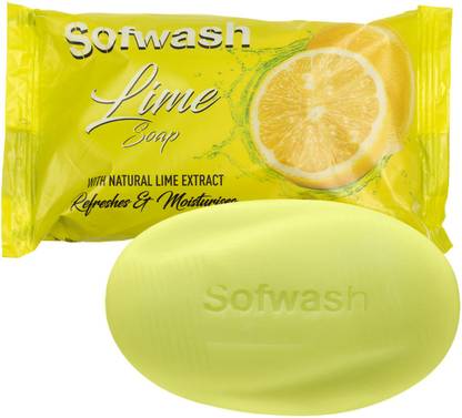 sofwash LEMON SOAP (pack of 10 X 100gm)