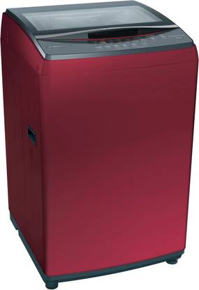 BOSCH 7.5 kg Fully Automatic Top Load Washing Machine Maroon