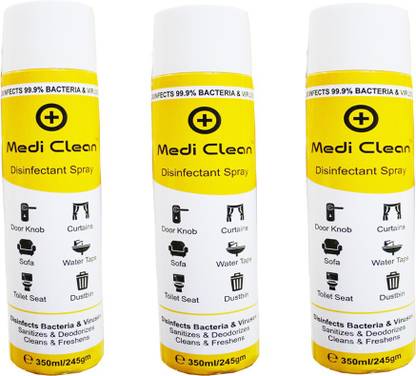 MEDI CLEAN Alcohol based disinfectant spray