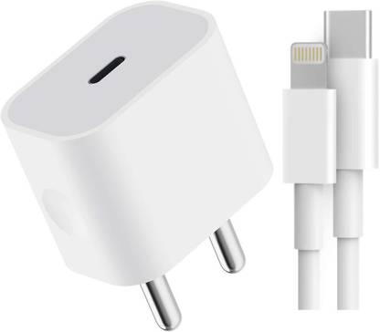 CIHLEX 20 W 5 A Wall Charger for Mobile with Detachable Cable