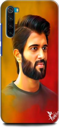 WallCraft Back Cover for Redmi Note 8 VIJAY DEVERAKONDA, TAMIL ACTOR, STYLISH STAR, SOUTH STAR