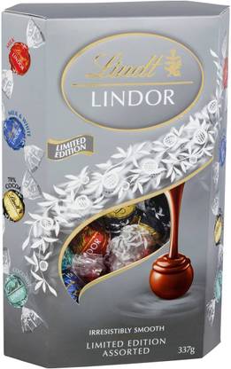 LINDT Lindor Assorted Limited Edition Chocolate Truffles, 337g Truffles