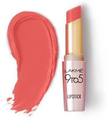 Lakmé 9 to 5 Primer + Matte Lip Color, MR06-Coral Date (3.6 G)