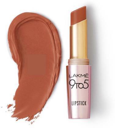 Lakmé 9 to 5 Primer + Matte Lip Color, MB02-Caramel Latte (3.6 G)