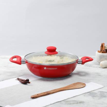 WONDERCHEF Induction Bottom Non-Stick Coated Cookware Set